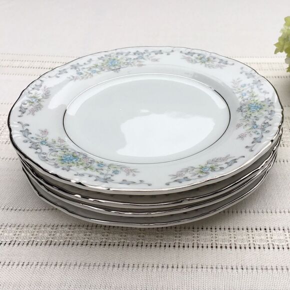 Vintage Norleans Fine China JAPAN Theresa Bread Butter Plates (4) - Picture 11 of 15